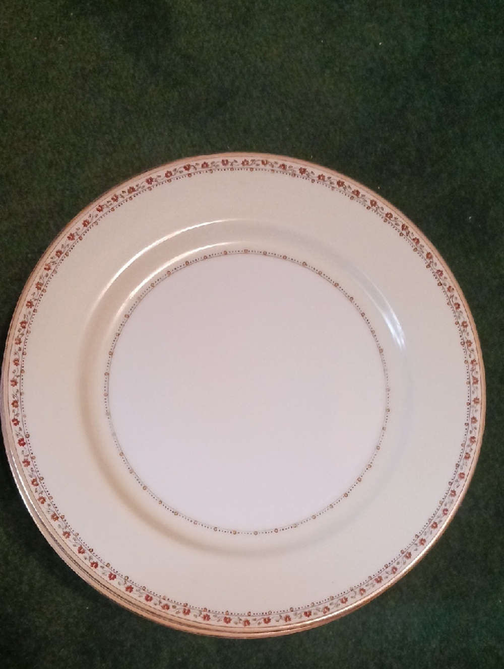 Meito China Hand Painted Japan 10 Plates/1 Server
